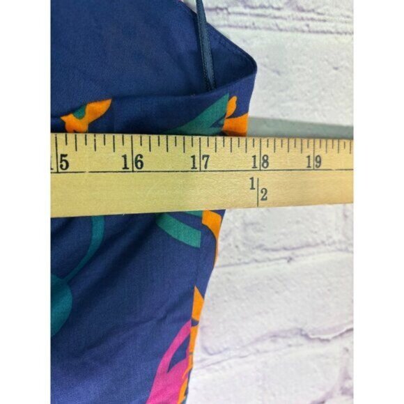 Modcloth Just Swinging By Fit & Flare Dress Size 14 Blue Monkey Print  Womens Su - Picture 7 of 8